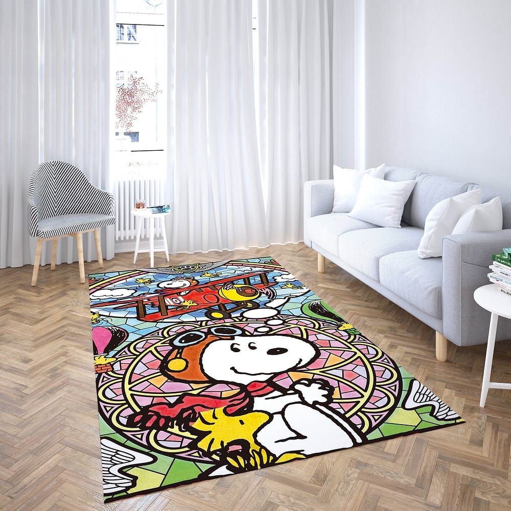 The Peanuts Snoopy Decorative Floor Rug
