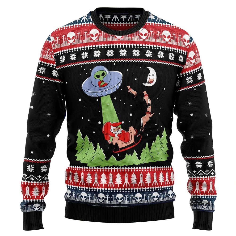 Alien Knitted Xmas Best Holiday Gifts Ugly Sweater