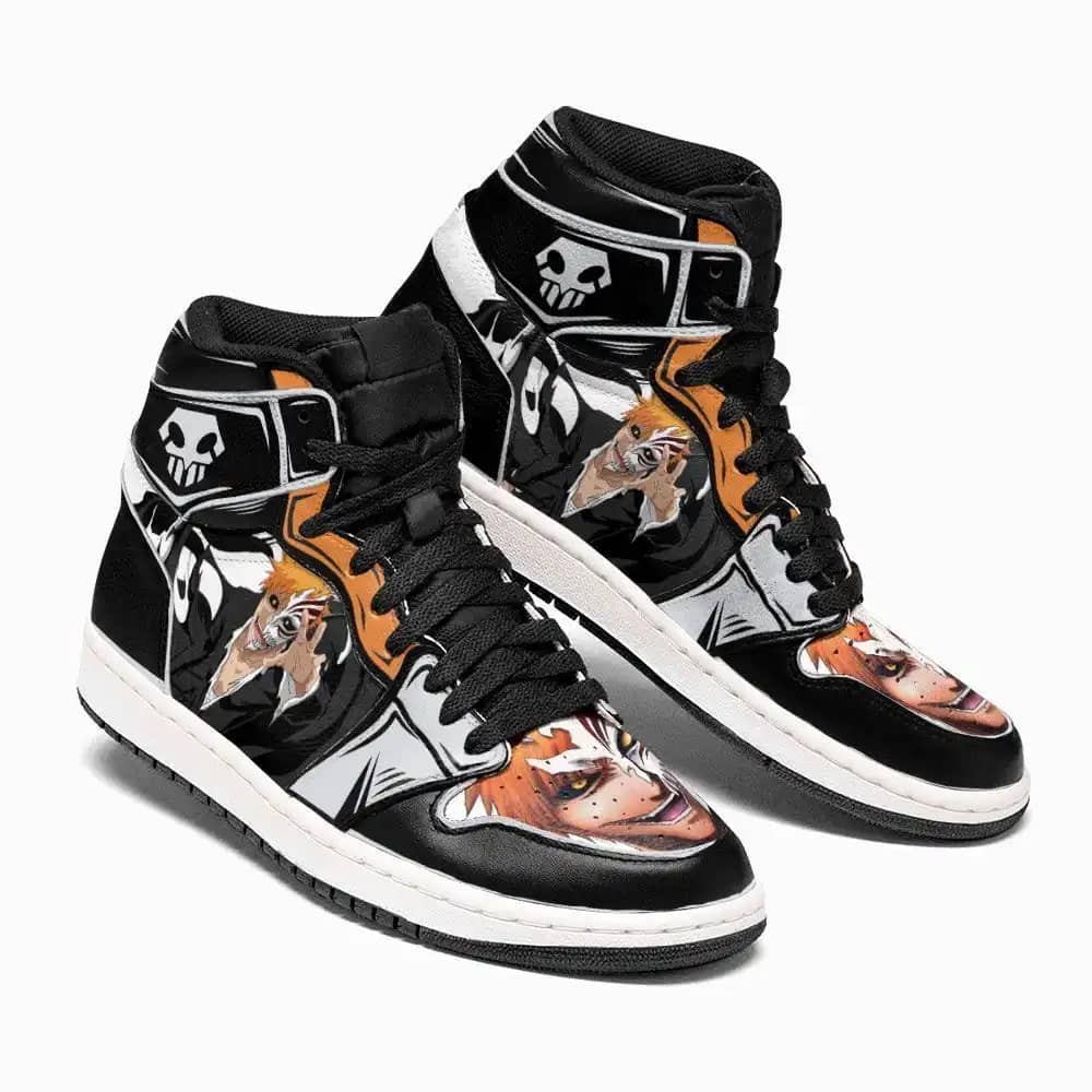 Bleach Ichigo Hollow Custom Anime Air Jordan Shoes