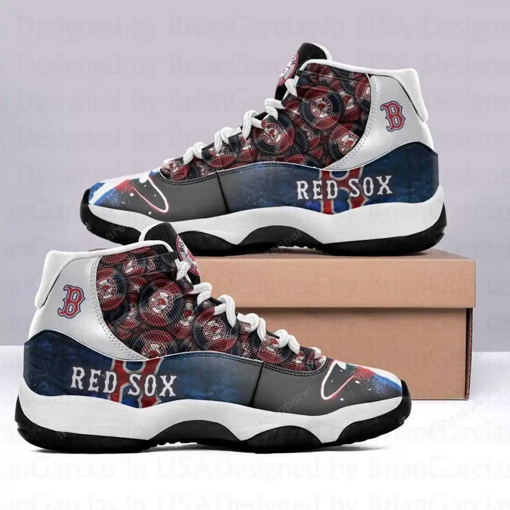 Boston Red Sox Custom Air Jordan 11 Sneakers