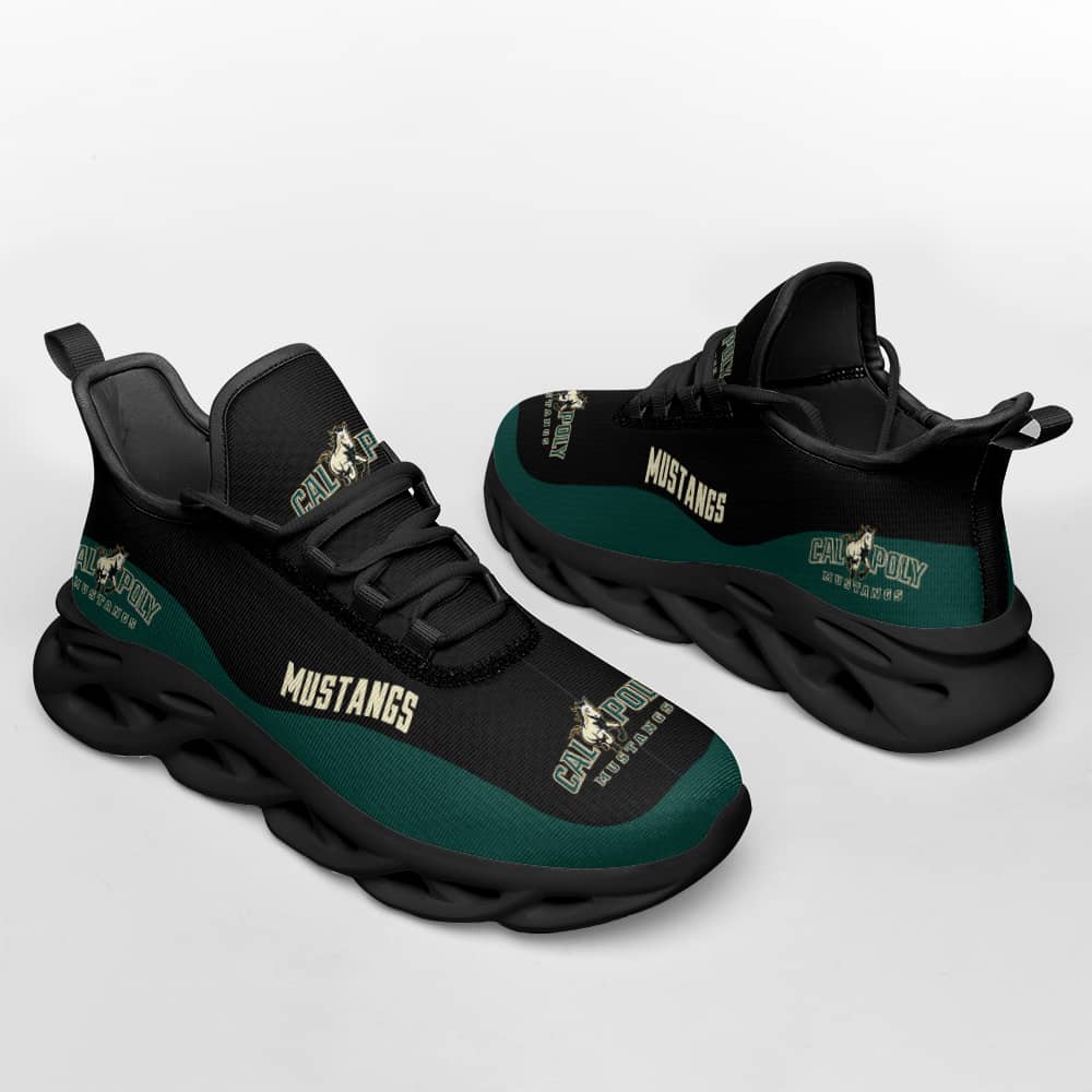 Inktee Store - Cal Poly Mustangs Ncaa Team Urban Max Soul Shoes Image