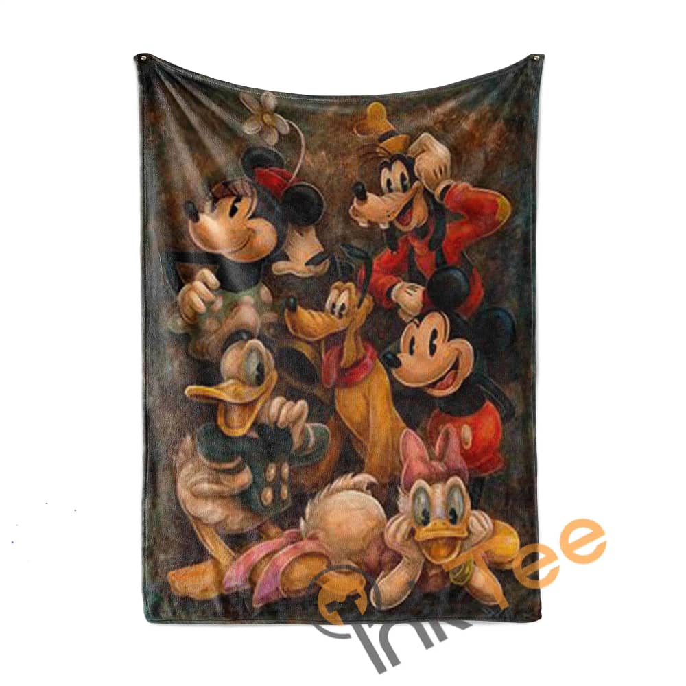 Colorful Characters Mickey Mouse Limited Edition Amazon Best Seller Sku 4081 Fleece Blanket