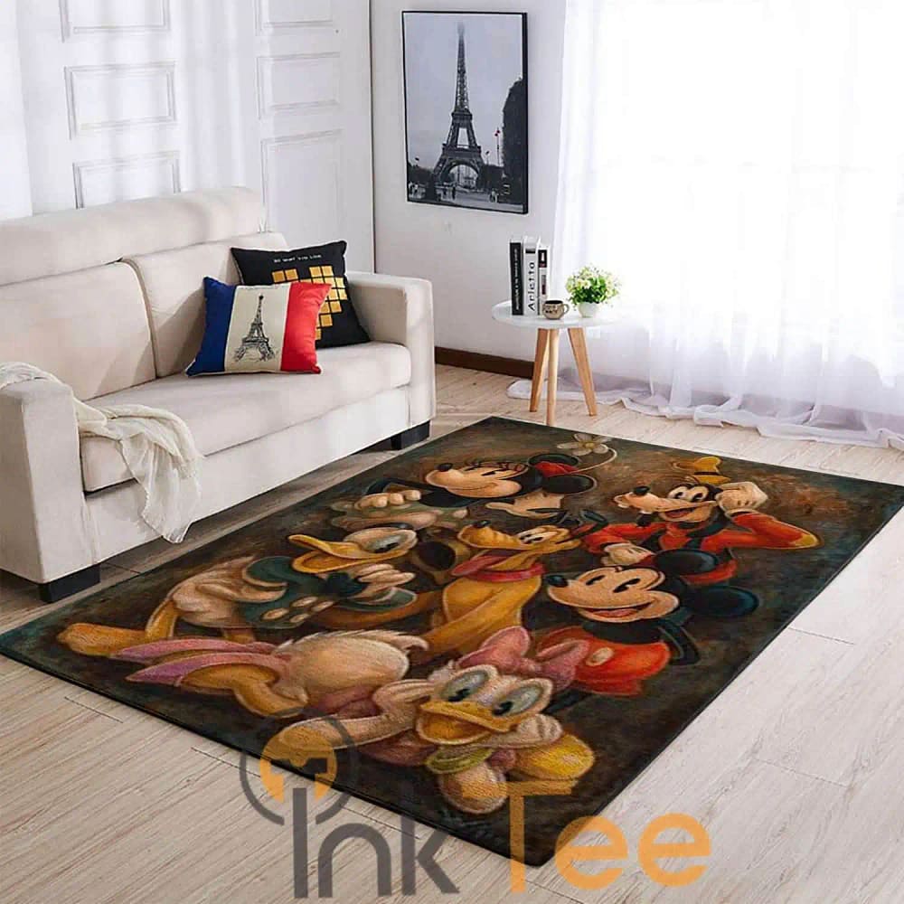 Colorful Characters Mickey Mouse Living Room Area Sku 4081 Rug