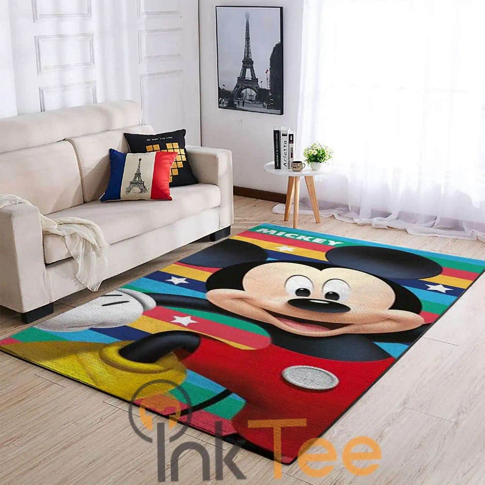 Disney Mickey Mouse Living Room Area Amazon Sku 4093 Rug