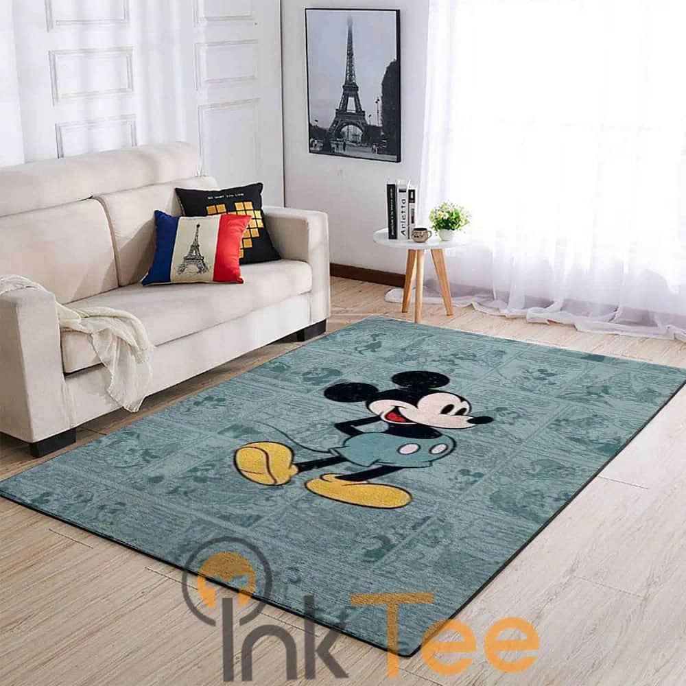 Funny Mickey Mouse Living Room Area Amazon Best Seller 4096 Rug