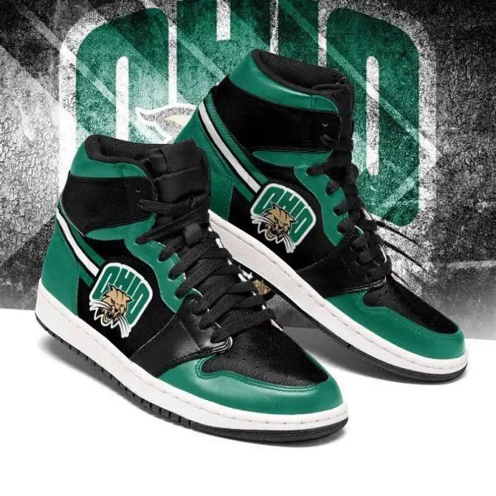 Official Ohio Bobcats Ncaa Fashion Sneakers Perfect Gift For Fans Air Jordan Shoes