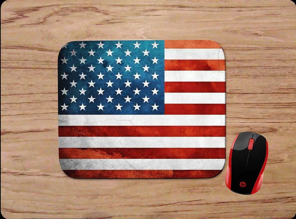 American Flag Mouse Pads
