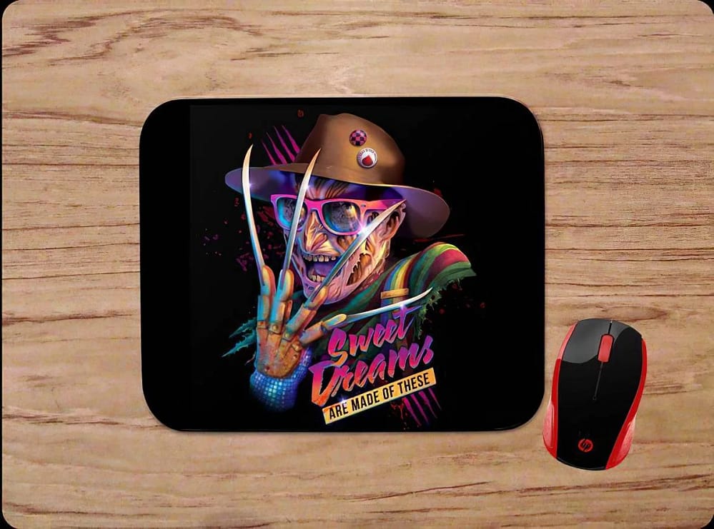 Freddy Kruger Sweet Dreams Mouse Pads