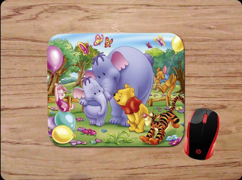 Pooh And Friends Huffalump Elephant Mouse Pads