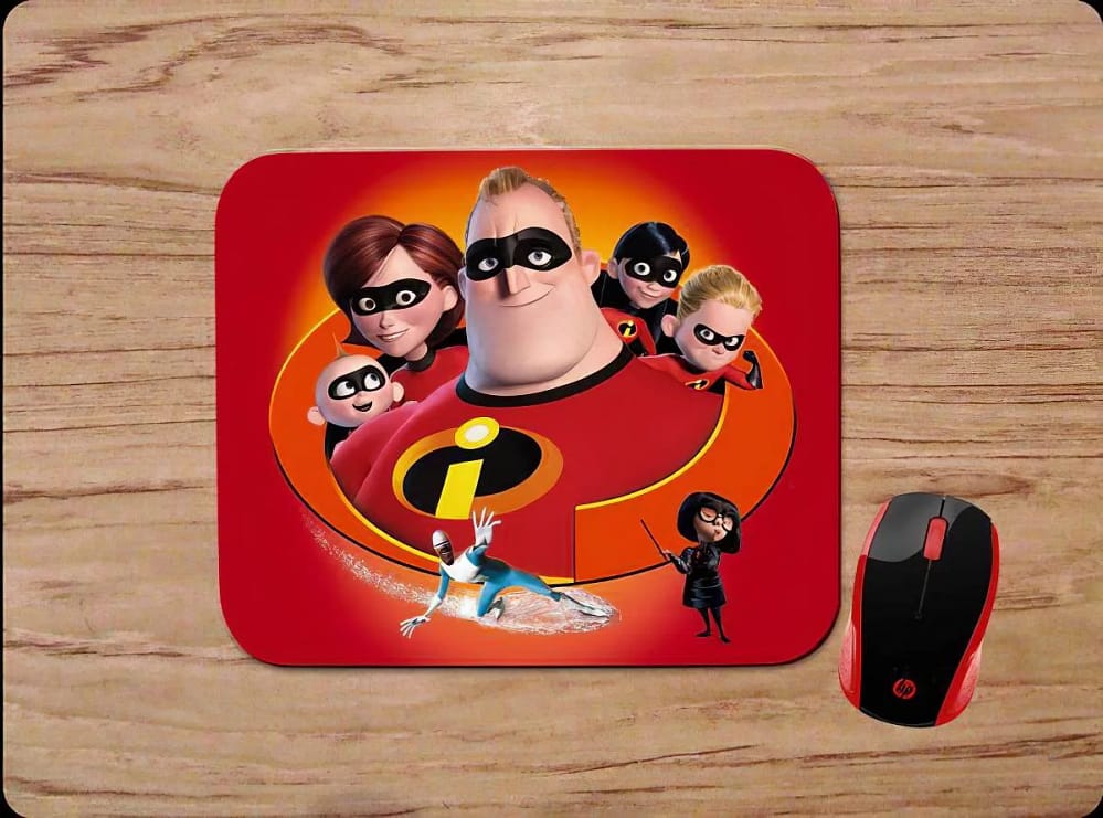The Incredibles Characters Home Pc Gaming Office Mouse Pads
