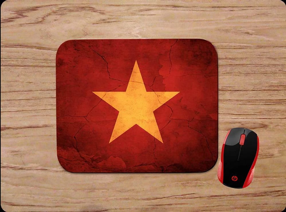 Vietnam Flag Mouse Pads