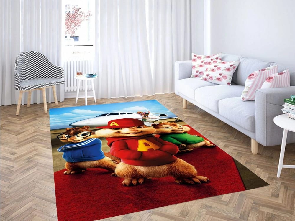 Alvin And The Chipmunks The Squeakquel Carpet Rug