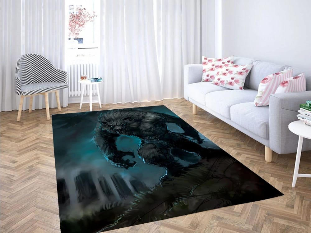 Big Wolf Carpet Rug