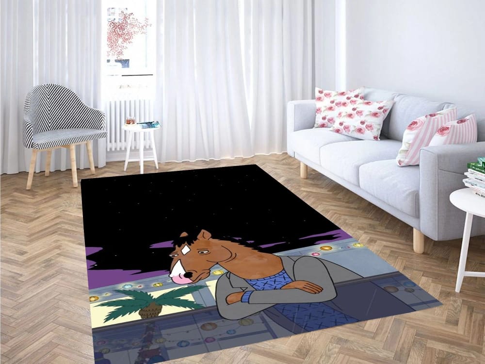Bojack Horseman Background Carpet Rug