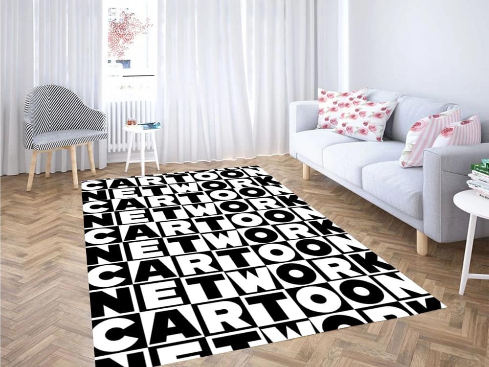 Cartoon Network Pattern Carpet Rug