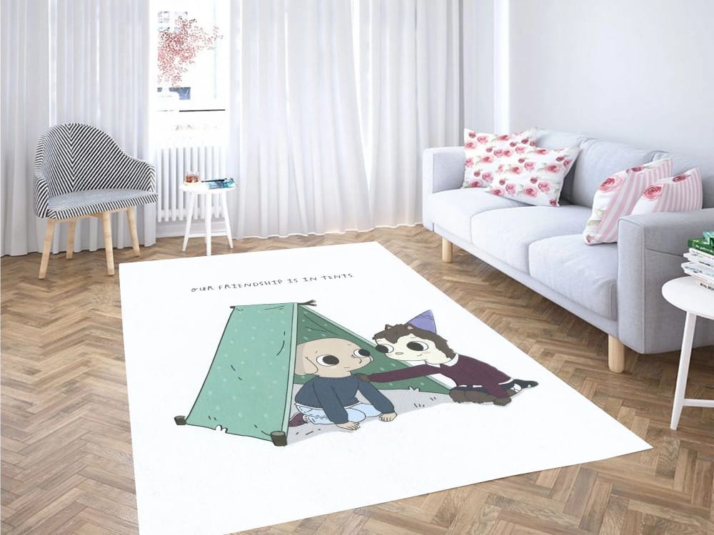 Our Friendship In Tents Summer Camp Island Carpet Rug