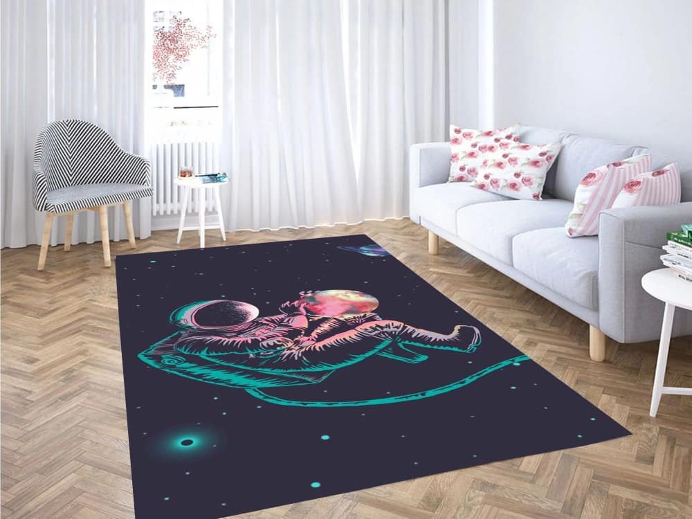 Space Wallpaper Carpet Rug