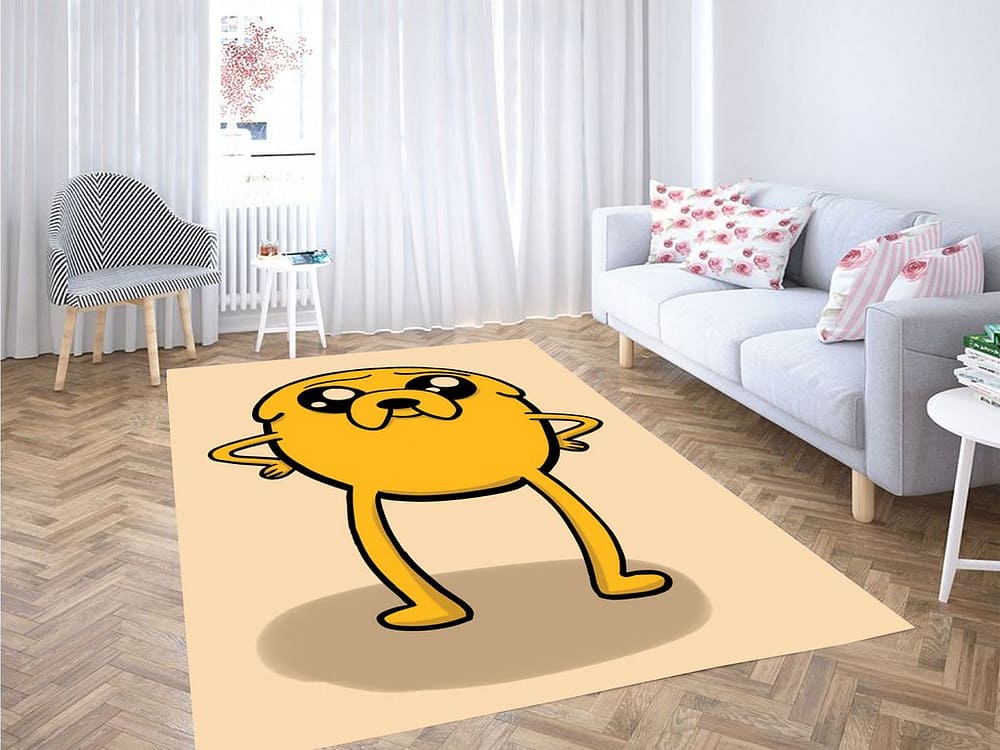 Jack Look Very Cute Adventure Time Living Room Modern Carpet Rug