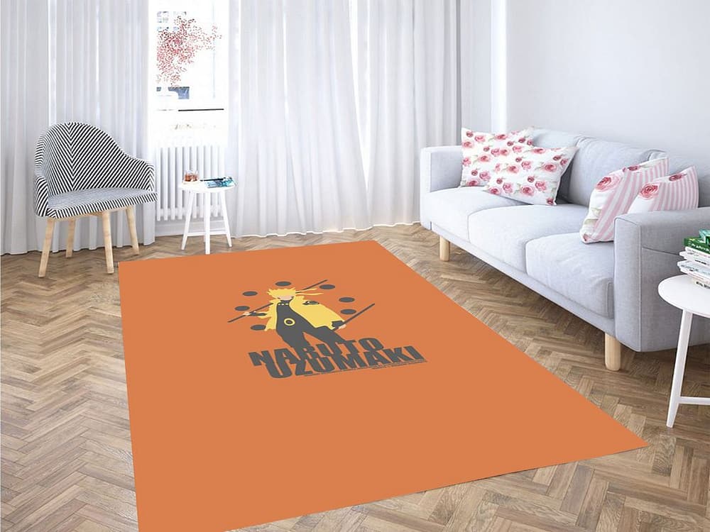 Naruto Wallpaper Simple Living Room Modern Carpet Rug