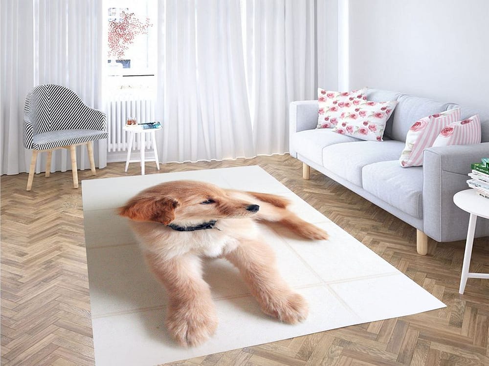 Soft Dog Living Room Modern Carpet Rug