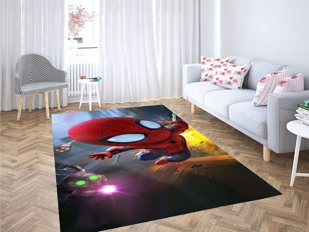 Spiderman Living Room Modern Carpet Rug