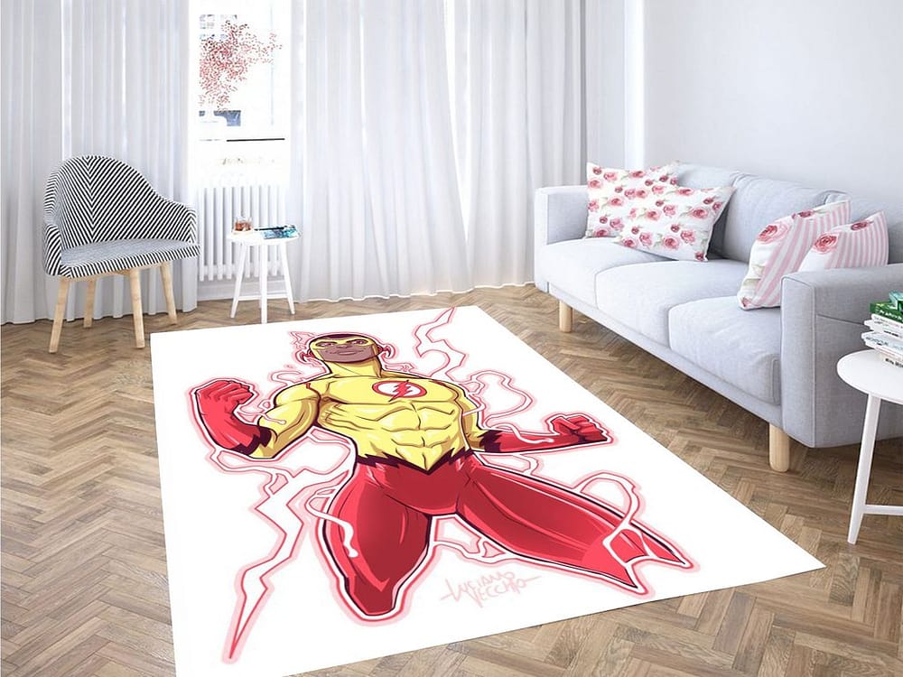 Teen Titans The Flash Living Room Modern Carpet Rug