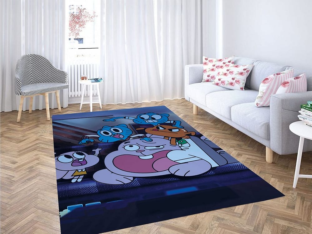The Amazing World Of Gumball Best Scene Living Room Modern Carpet Rug