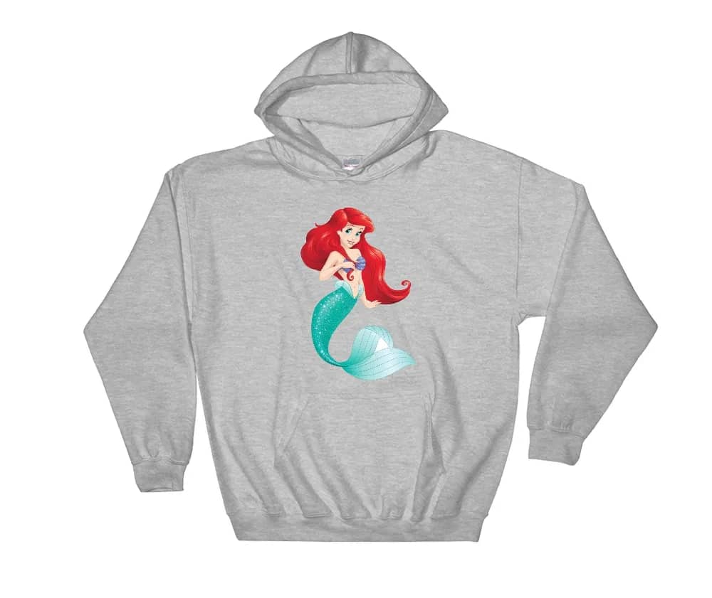 Inktee Store - Princess Ariel Beauty Cartoon Disney Unisex T-Shirt Image