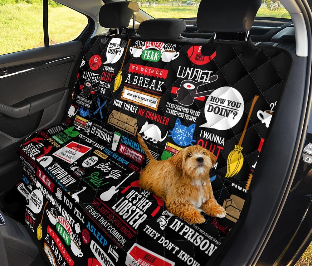 Friends Tv Show Pet Car Seat Covers