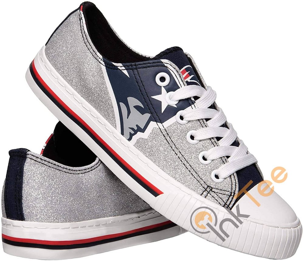 Nfl New England Patriots Team Low Top Sneakers