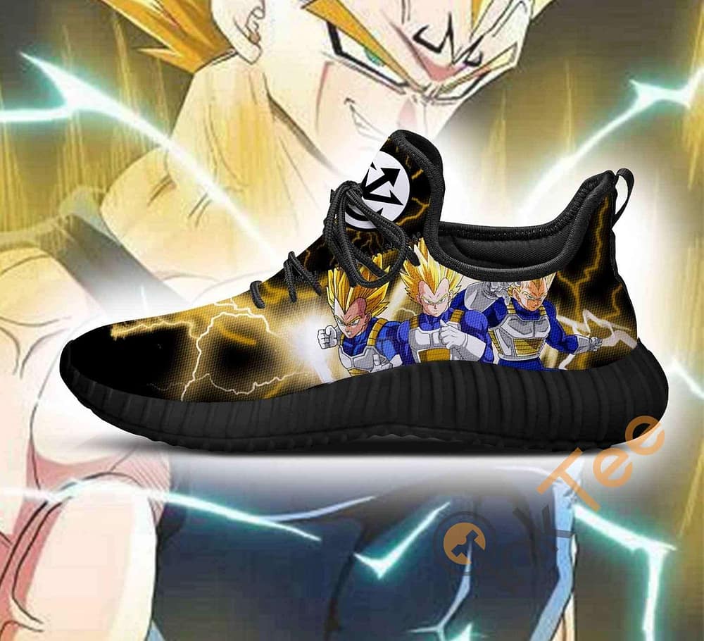 Inktee Store - Vegeta Super Saiyan Dragon Ball Anime Reze Shoes Image