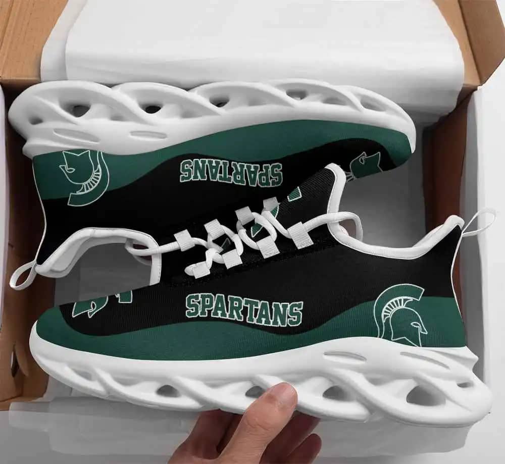 Michigan State Spartans Ncaa Team Urban Max Soul Sneaker Shoes