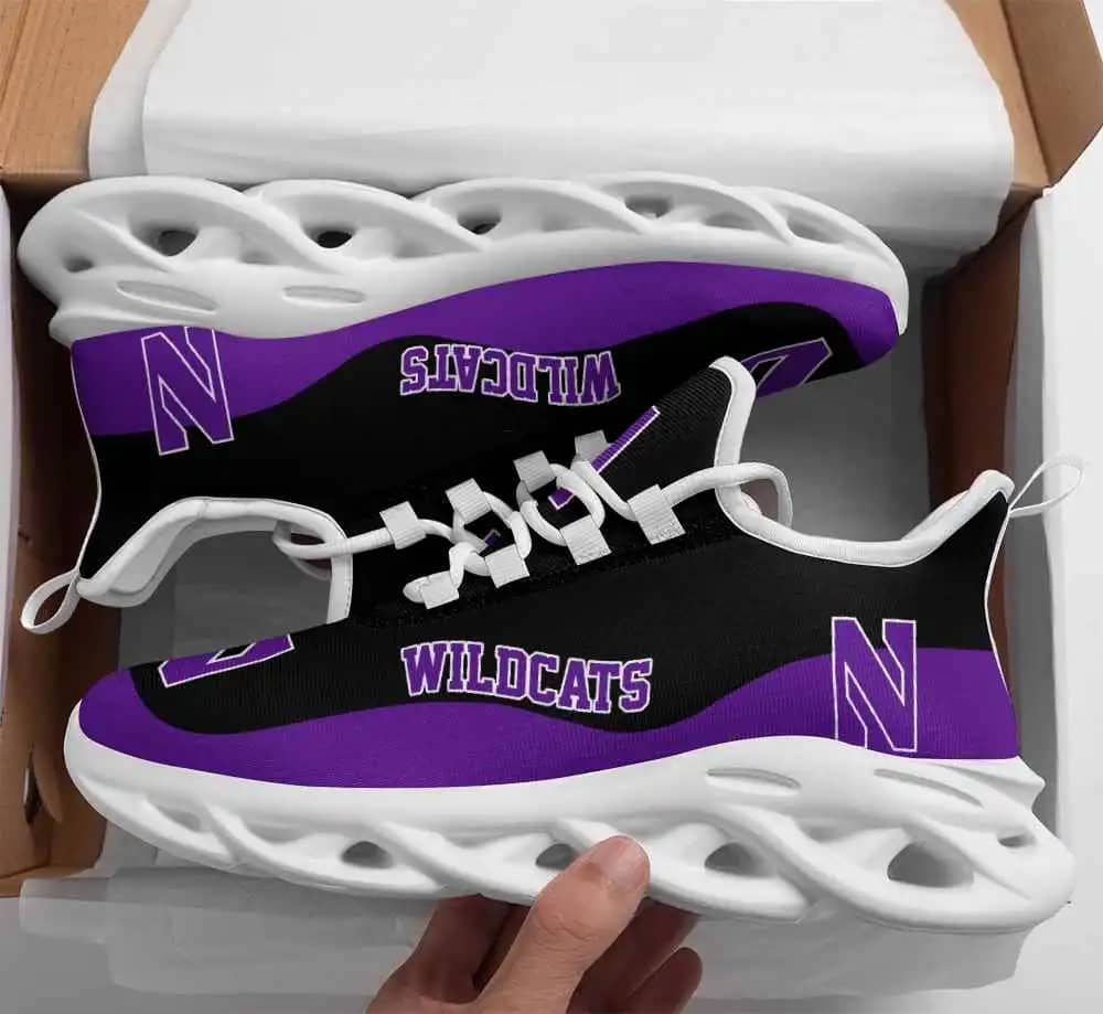 Northwestern Wildcats Ncaa Team Urban Max Soul Sneaker Shoes