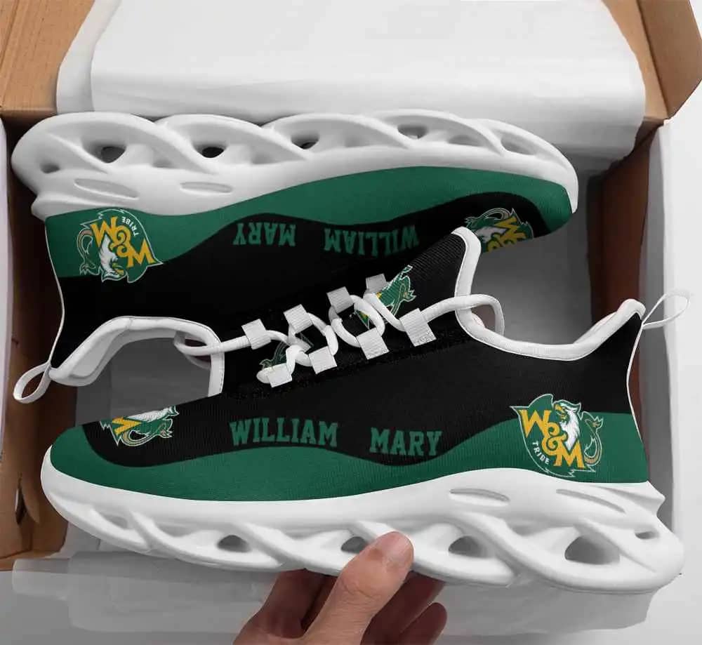 William & Mary Tribe Ncaa Team Urban Max Soul Sneaker Shoes