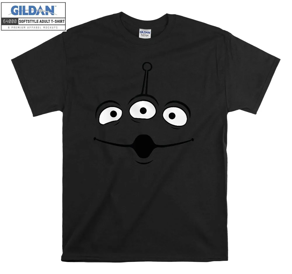 Inktee Store - Disney Pixar Toy Story Alien Face Halloween T-Shirt Image