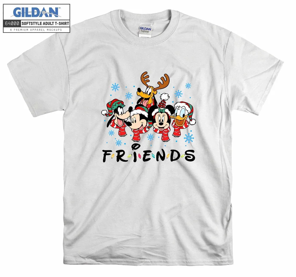 Inktee Store - Mickey And Friends Christmas Disney Family T-Shirt Image