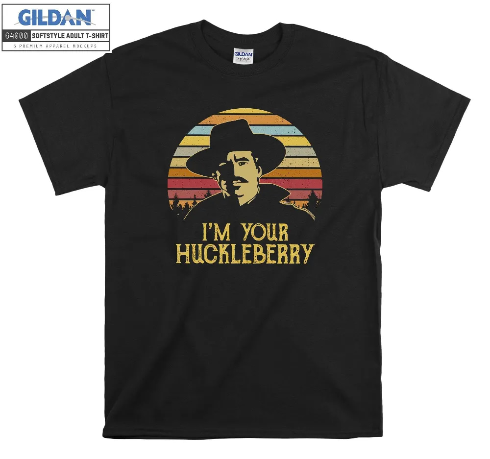 Inktee Store - Retro Vintage I'M Your Huckleberry T-Shirt Image