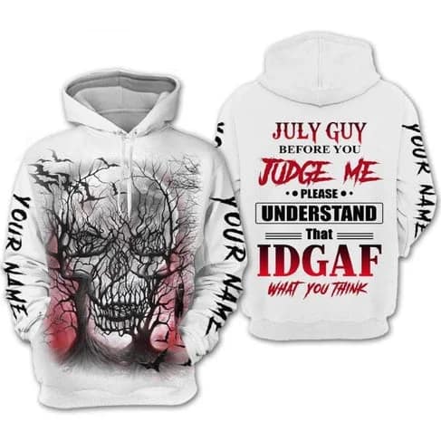 Custom Personalized Birthday July Guy Style 5 Pullover 3D Hoodie