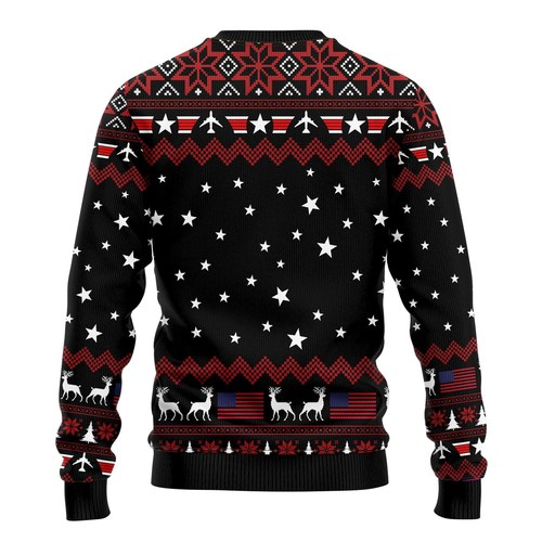 Inktee Store - Because I Was Inverted Christmas Ugly Christmas Sweater Image