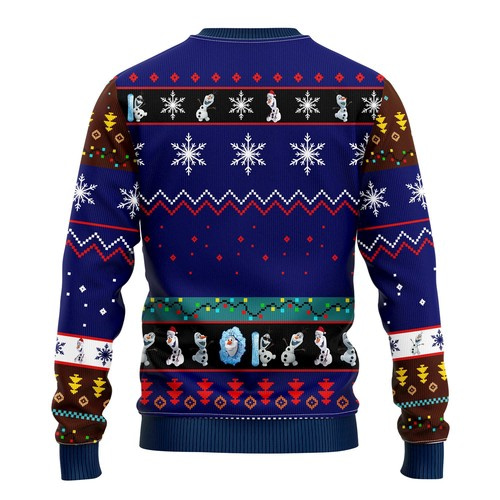 Inktee Store - Frozen Christmas Ugly Christmas Sweater Image