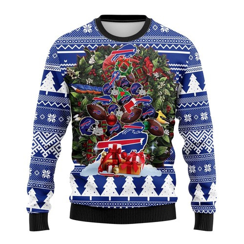 Nfl Buffalo Bills Tree Christmas Ugly Sweater