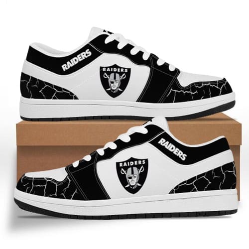 Oakland Raiders Casual Shoes Low Top Sneakers