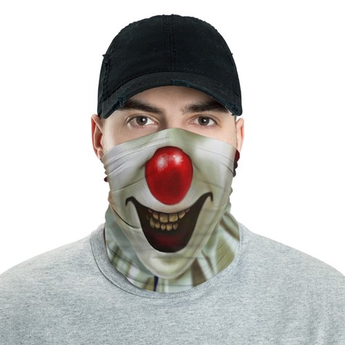 Pennywise 3 Horror Halloween Neck Gaiter Bandana No3993 Face Mask