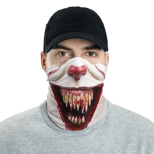 Pennywise 5 Horror Halloween Neck Gaiter Bandana No3995 Face Mask