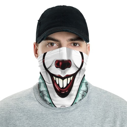 Pennywise 6 Horror Halloween Neck Gaiter Bandana No3996 Face Mask