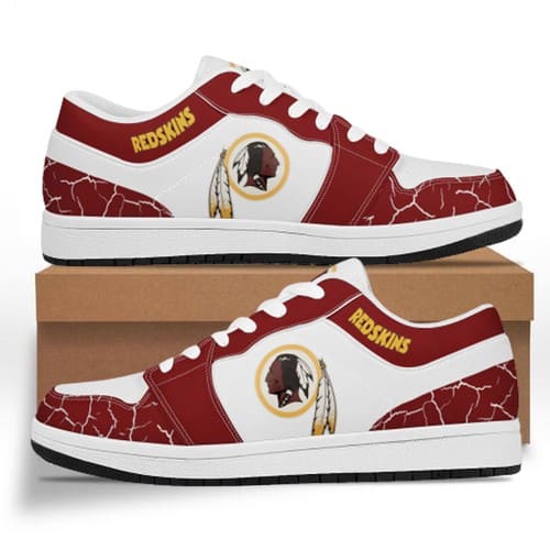 Washington Redskins Casual Shoes Low Top Sneakers