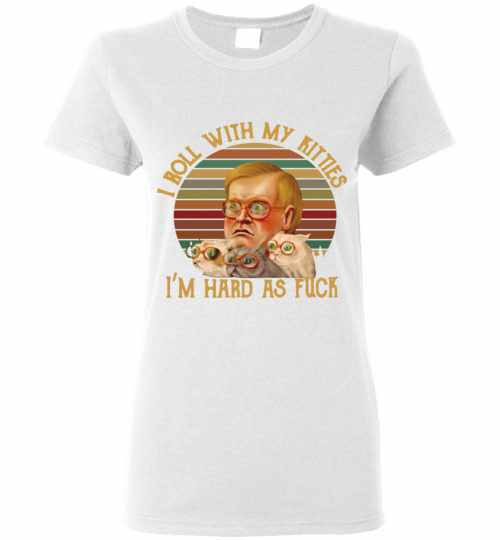 Inktee Store - Bubbles Trailer Park Boys I Roll With My Kitties I'M Women'S T-Shirt Image