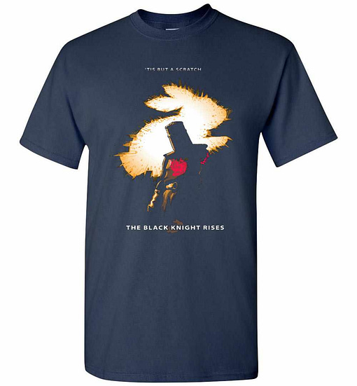 Inktee Store - The Black Knight Rises Men'S T-Shirt Image