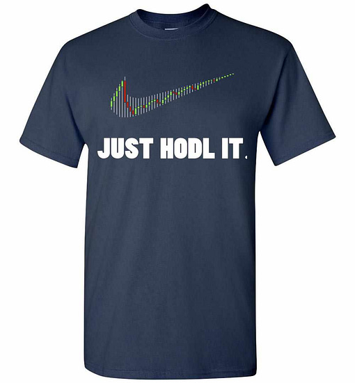 Inktee Store - Just Hodl It - Bitcoin Crypto Currency Men'S T-Shirt Image
