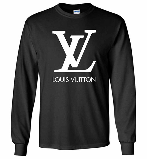 Louis Vuitton Black Jersey Logo Embroidered Crew Neck T-Shirt L Louis  Vuitton